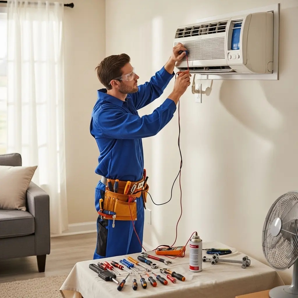 Büyükçekmece Maytag Maytag klima gaz dolumu ve bakım – Enerji verimliliği artırıldı. - Teknik servis örneği